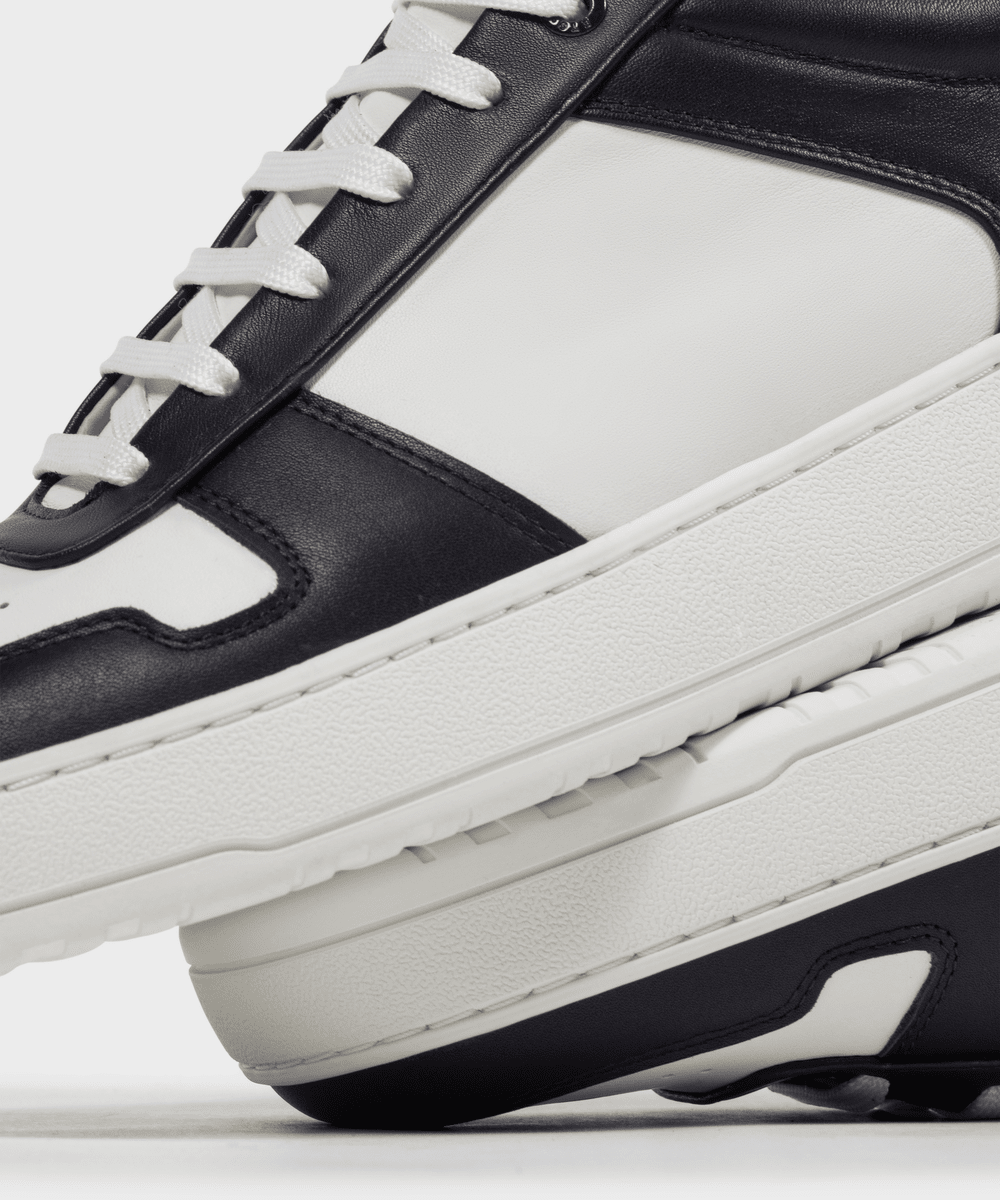 LT 07 Premium Nappa White / Blueberry