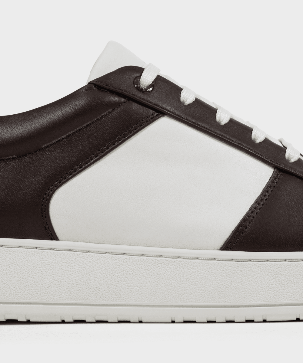 LT 07 Premium Nappa White / Chocolate