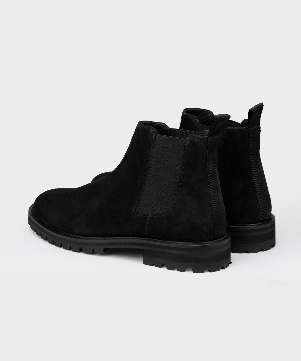 CB 01 Rugged Suede All Black
