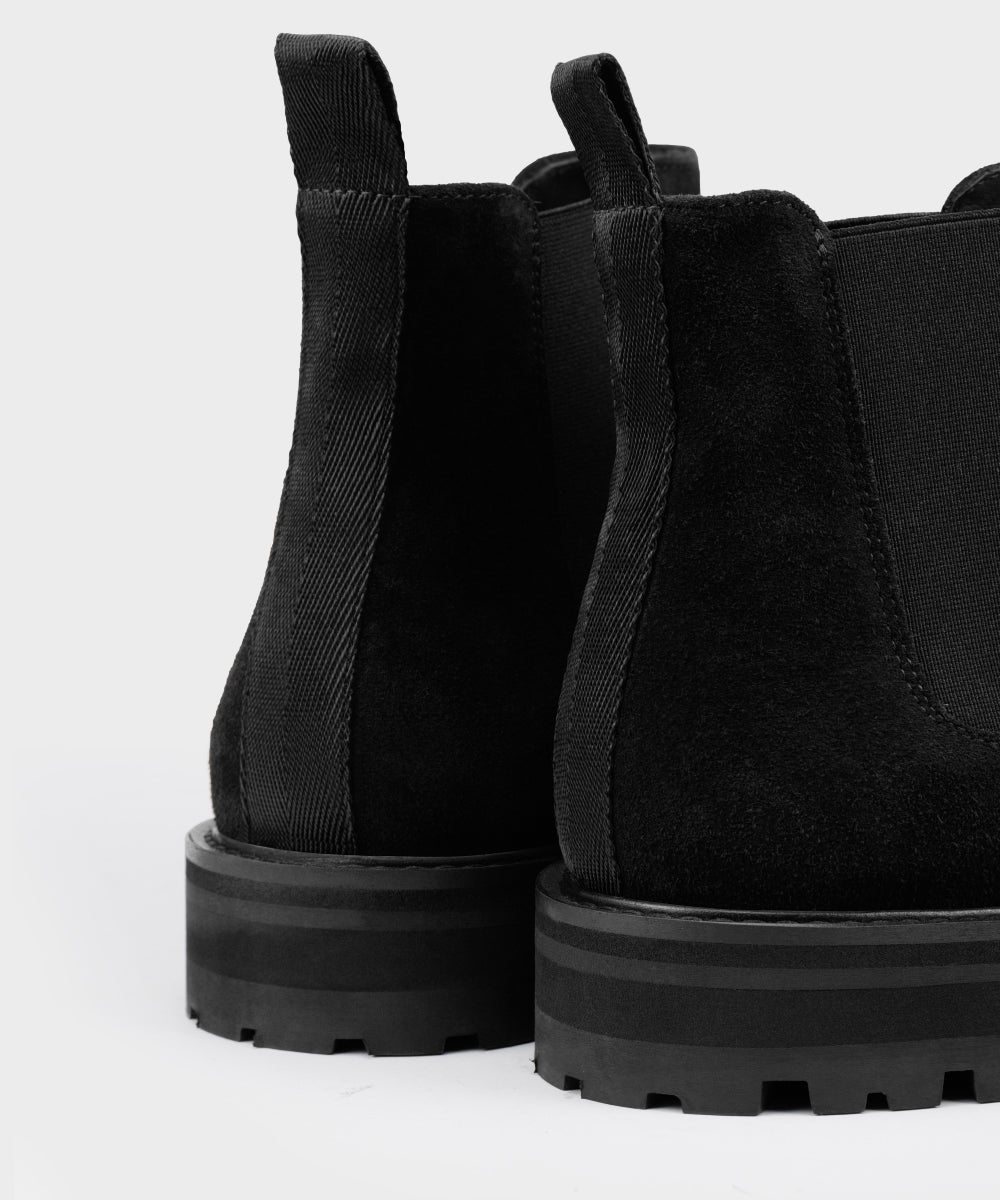 CB 01 Rugged Suede All Black
