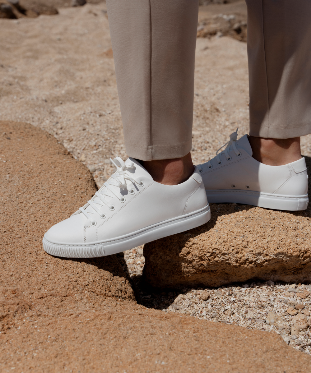 LT 01 Court Lite Premium Nappa White