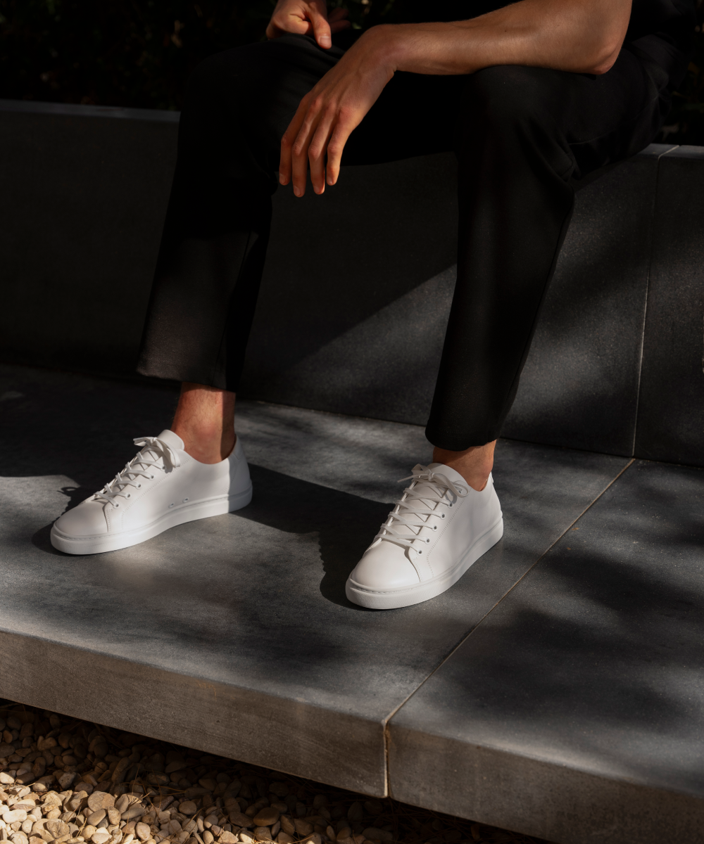 LT 01 Court Lite Premium Nappa White