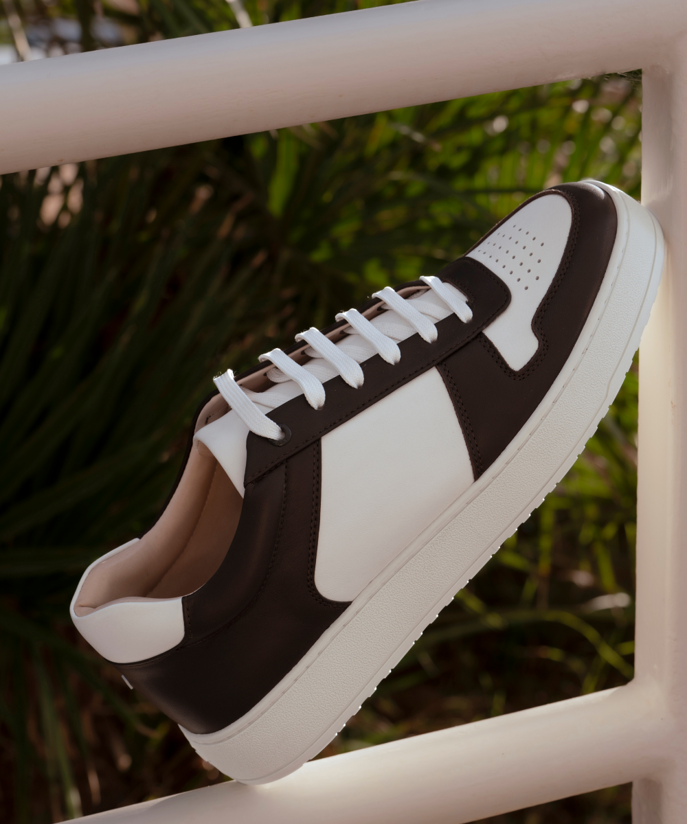 LT 07 Premium Nappa White / Chocolate