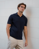 PO 05 Tailored Buttonless Blueberry