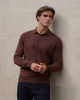 PO 04 Tailored Longsleeve Clay Red