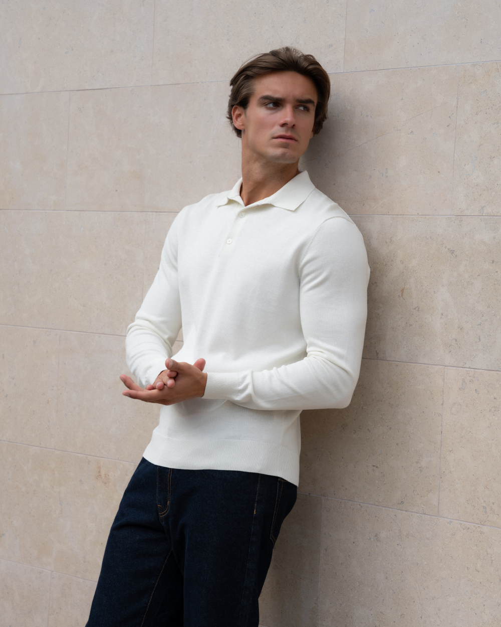 PO 04 Tailored Longsleeve Off White