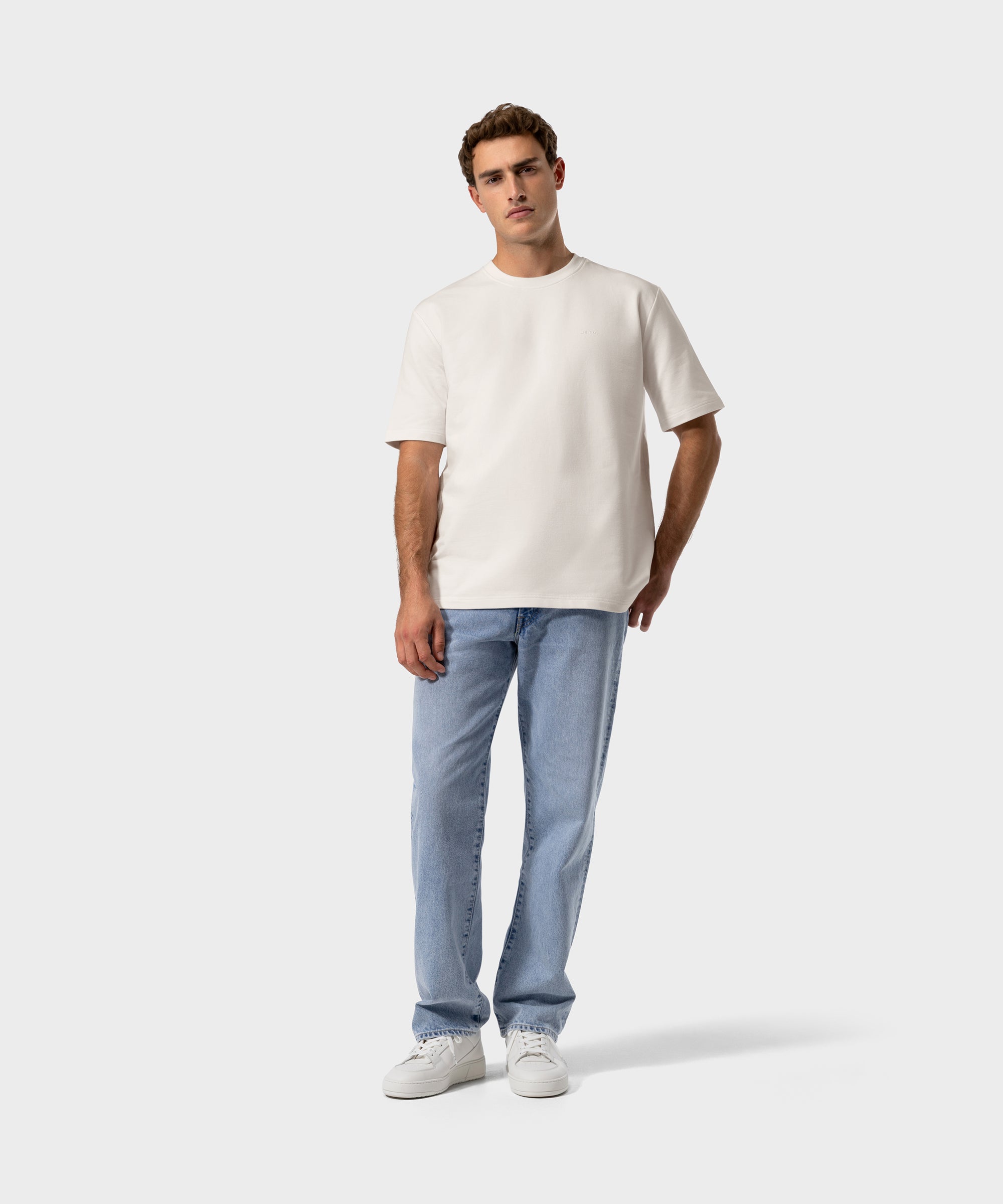 TS 02 Marked Oversized Heavyweight Off White