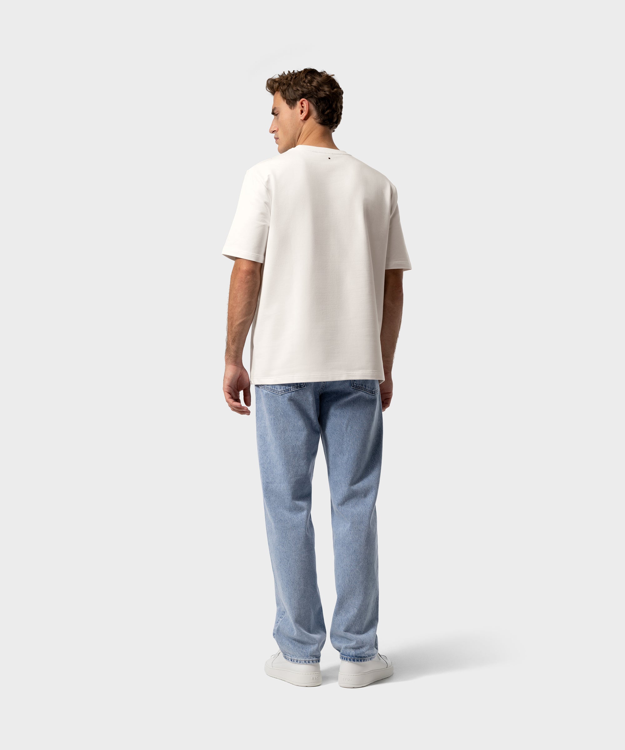 TS 02 Marked Oversized Heavyweight Off White