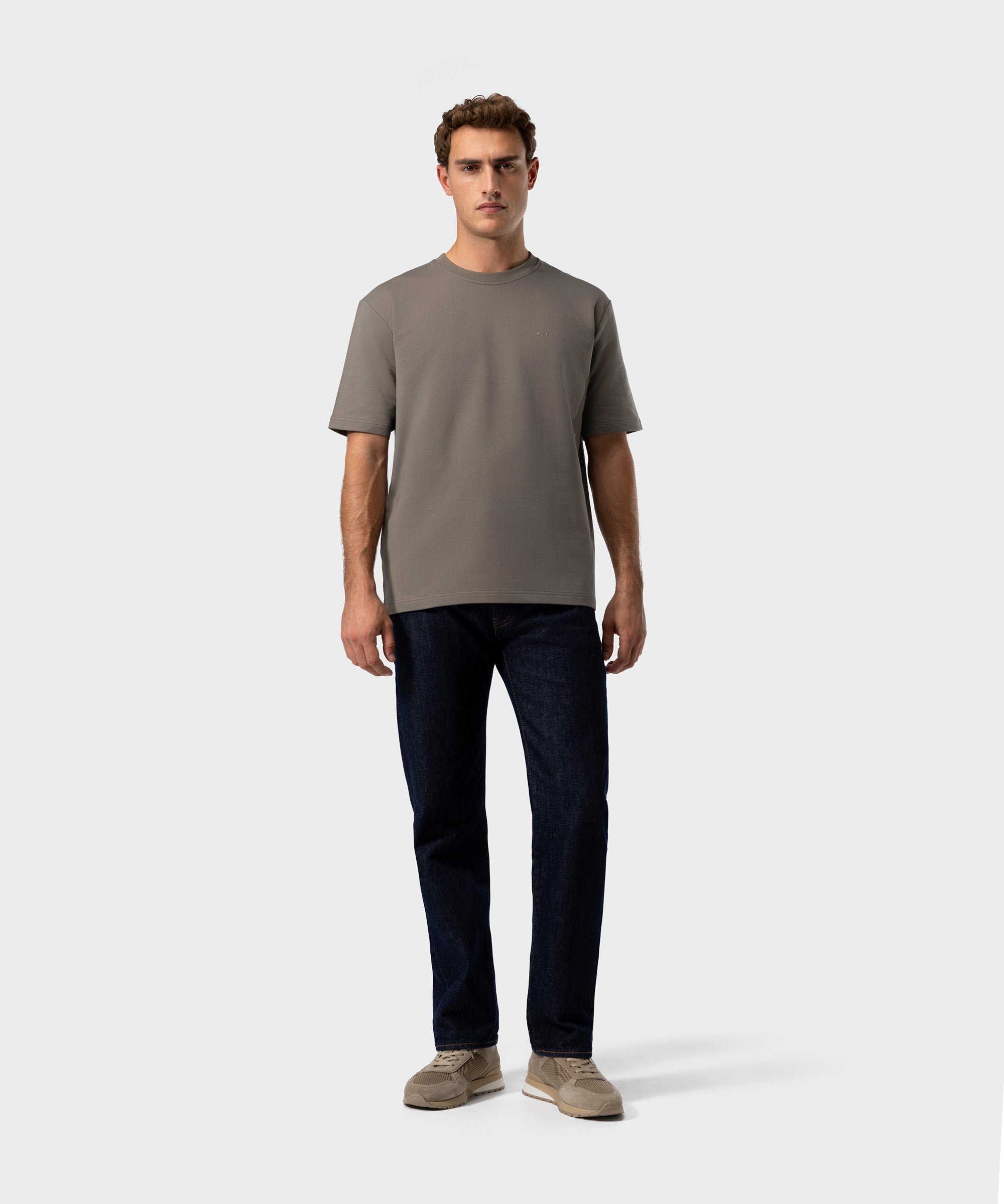 TS 02 Marked Oversized Heavyweight Desert Taupe