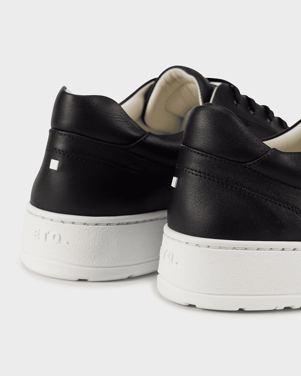 LT 04 Premium Nappa Jet Black – sneakers in black nappa leather, photo 7