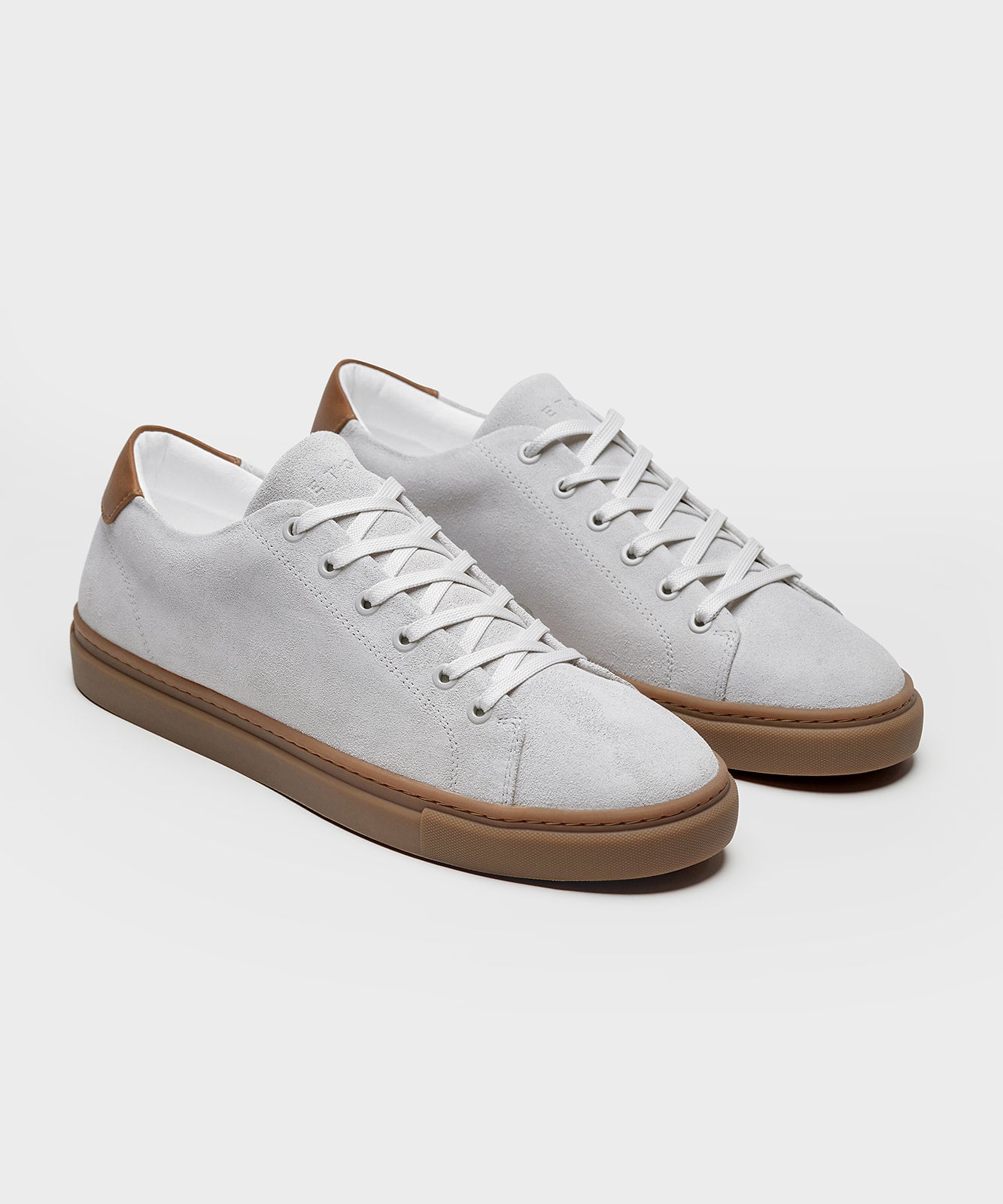LT 01 Court Lite Gum Suede Cement Grey