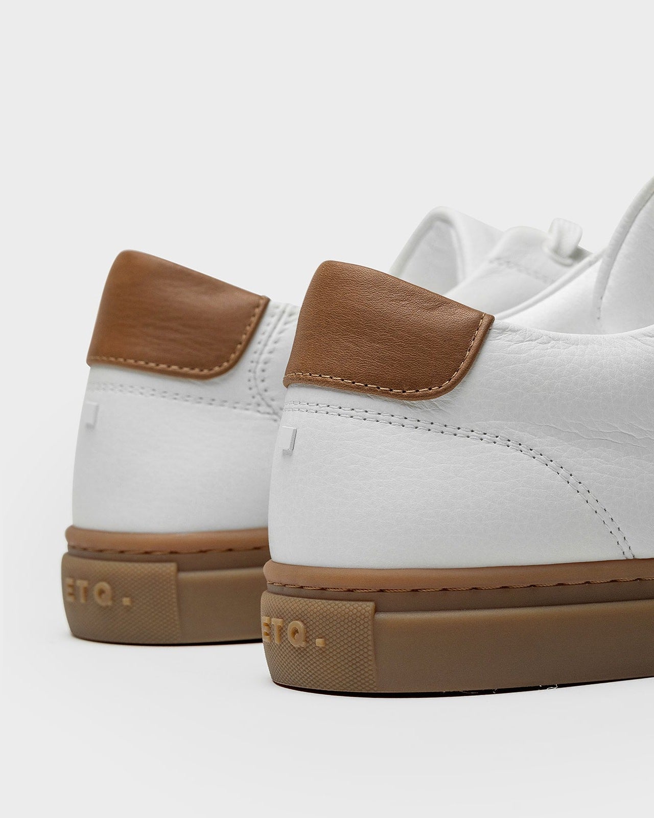 LT 01 Court Lite Gum Premium Nappa White – sneakers in white nappa leather, photo 11