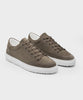 Taupe nubuck leather sneakers for men - LT 02 Rugged Nubuck Desert Taupe - ETQ Amsterdam