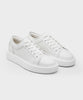 Men's white sneakers, handmade in Portugal - LT 01 Platform Premium Nappa White