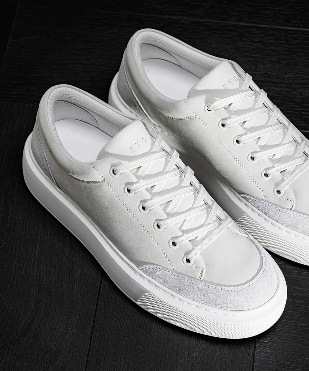 LT 02 Platform Premium Nappa White