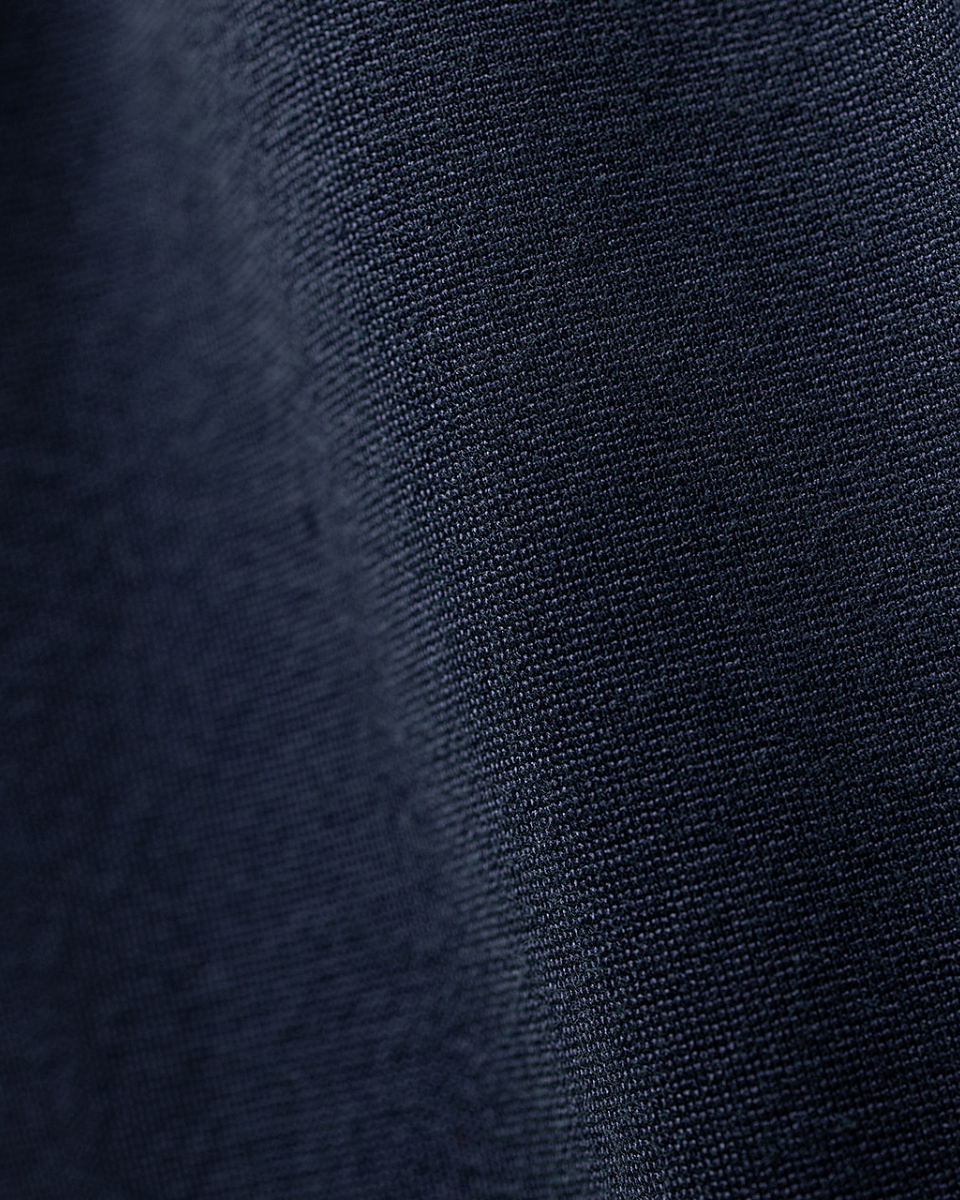 TP 01 Essence Straight Blueberry 2.0 – trousers in blue Punto di Roma stretch, photo 4