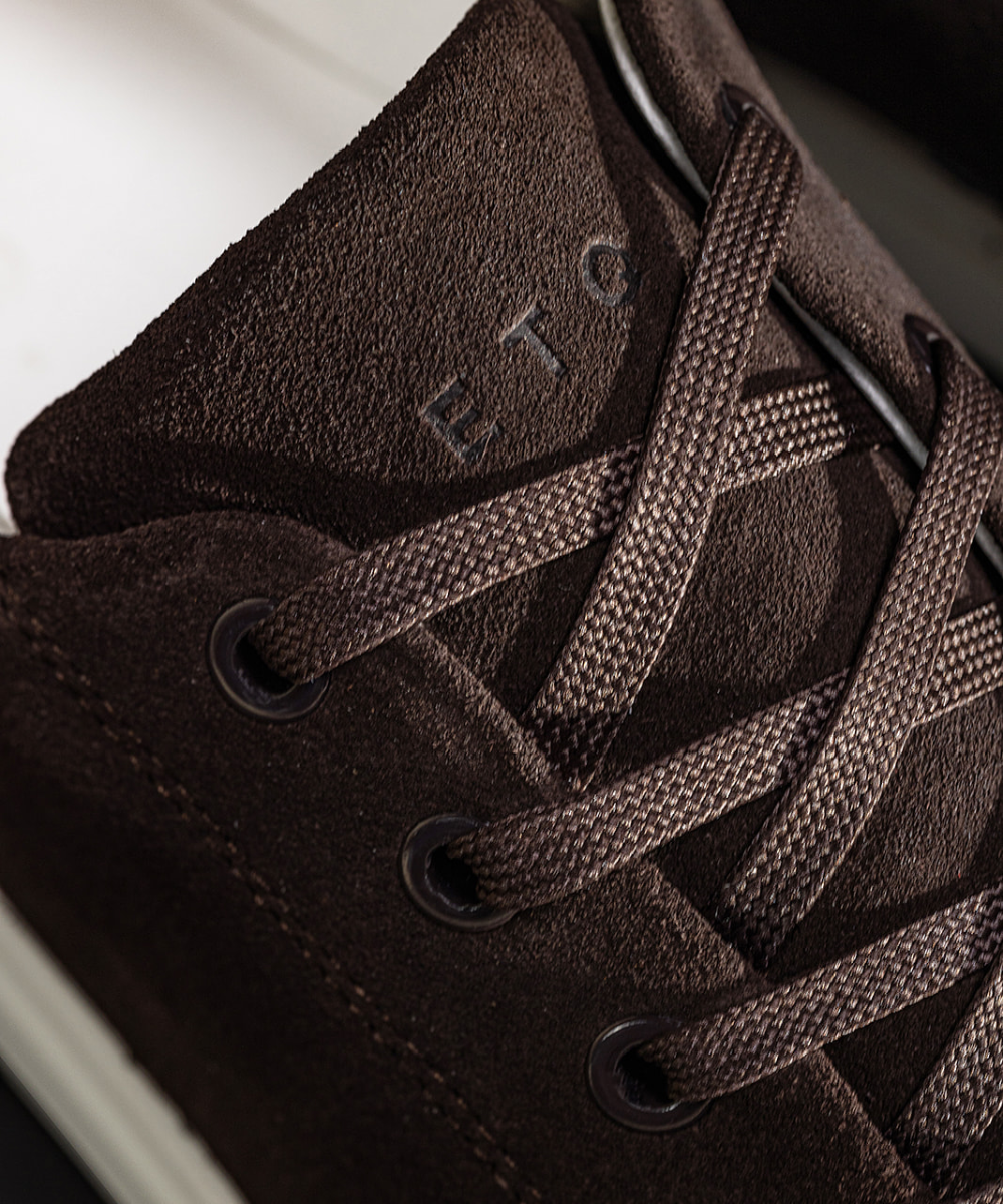 LT 01 Court Lite Suede Chocolate