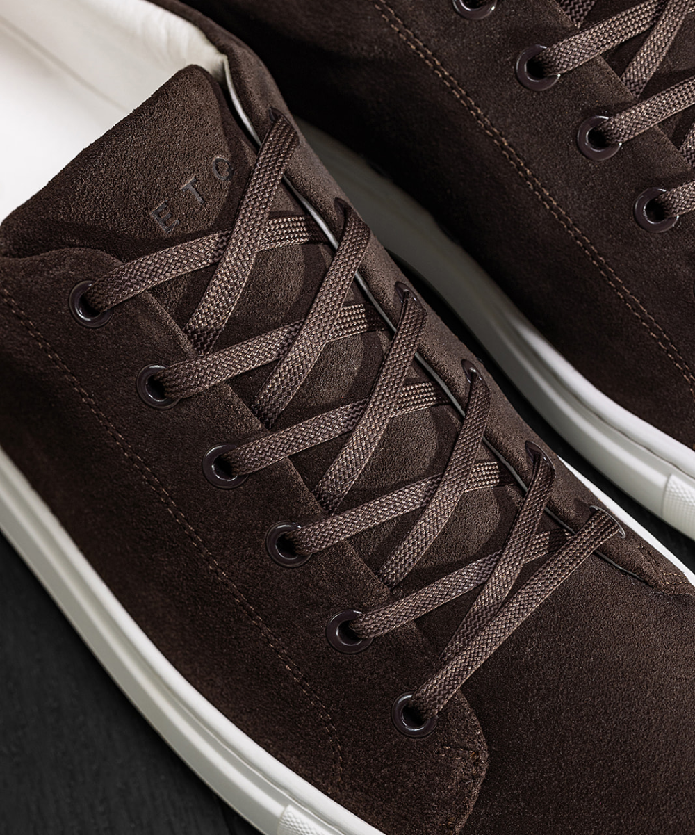 LT 01 Court Lite Suede Chocolate