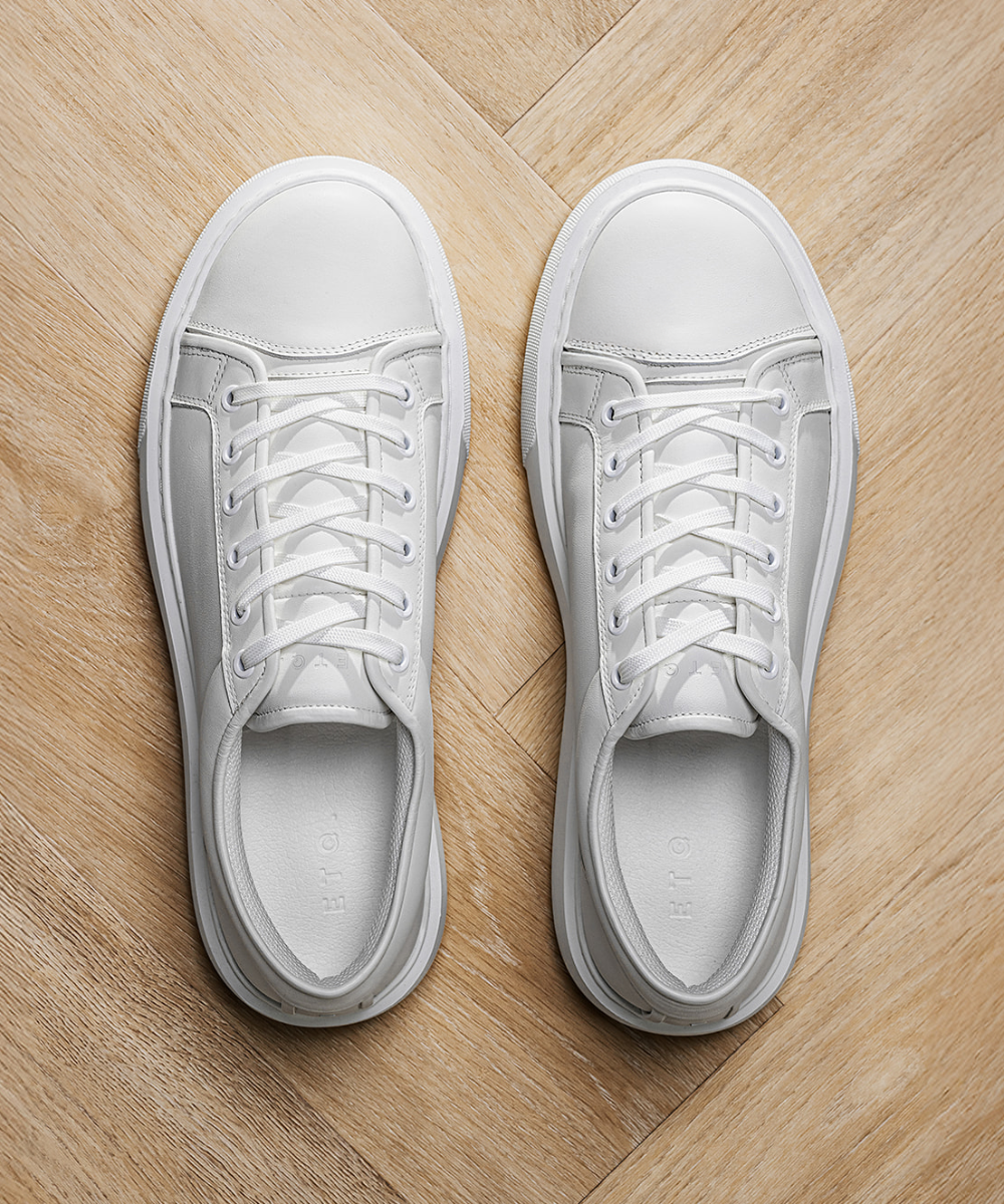 LT 01 Shades Platform Premium Nappa White