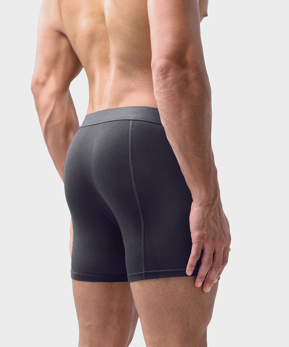 Boxer Shorts 6-Pack Anthracite