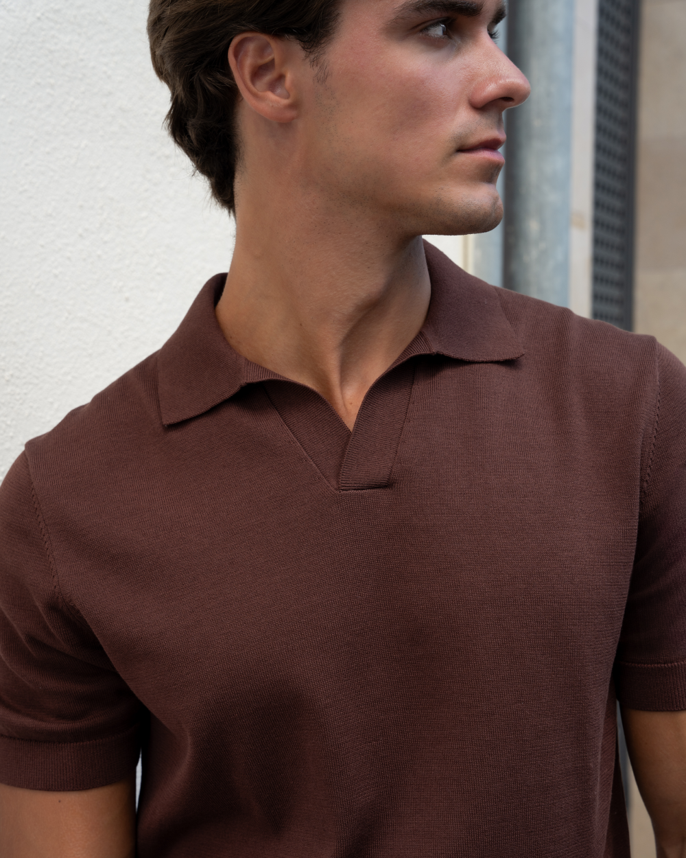 PO 05 Tailored Buttonless Clay Red