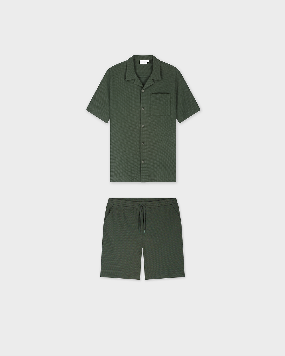 Jacquard Forest Green Set