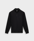 SW 03 Marked Half Zip Black
