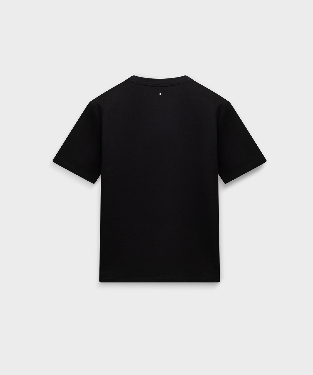 TS 02 Marked Oversized Heavyweight Black