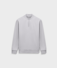 SW 03 Marked Half Zip Cement Grey