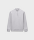 SW 03 Marked Half Zip Cement Grey