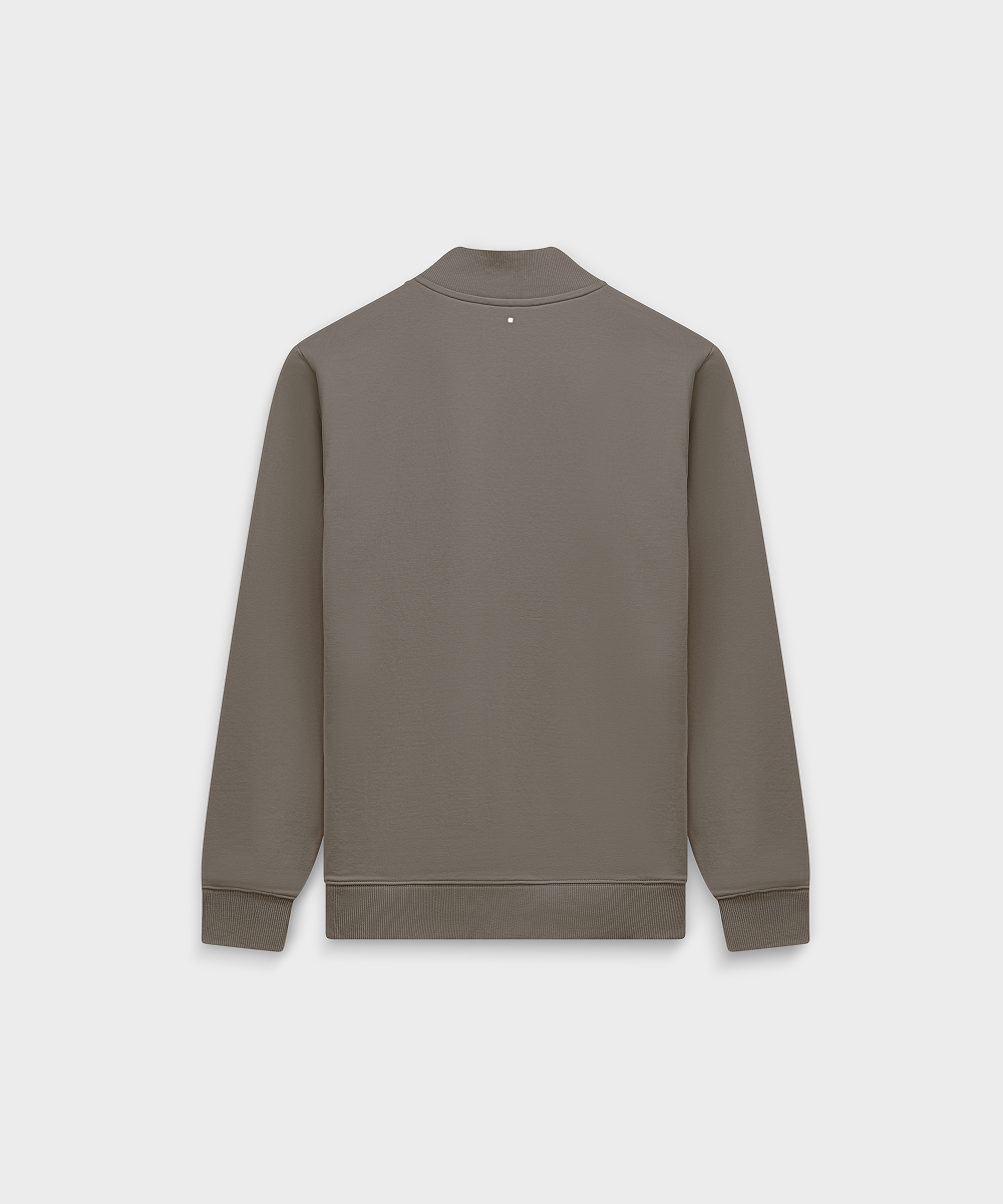 SW 03 Marked Half Zip Desert Taupe