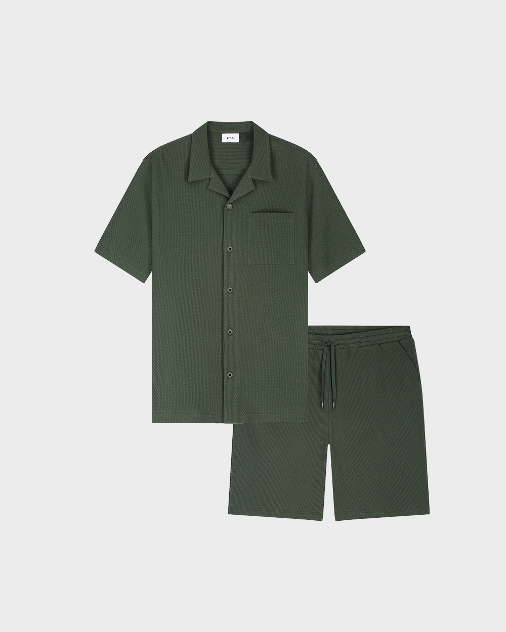 Jacquard Forest Green Set