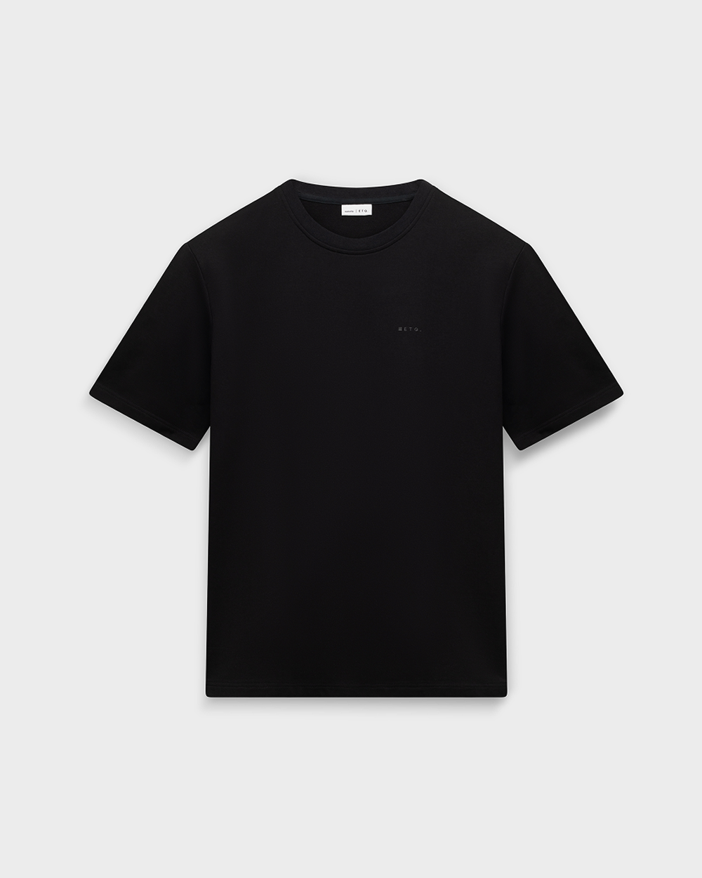 TS 02 Marked Oversized Heavyweight Black