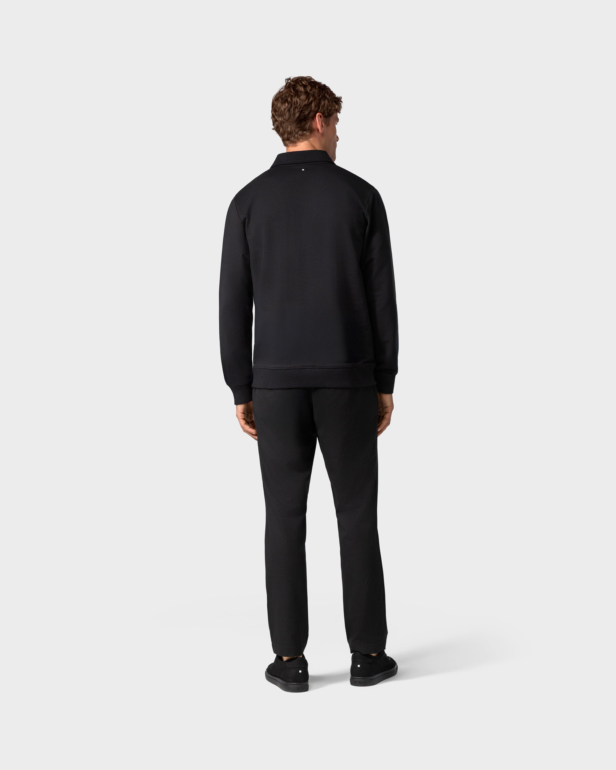 SW 02 Marked Half Zip Black 2.0