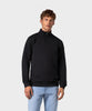 SW 03 Marked Half Zip Black
