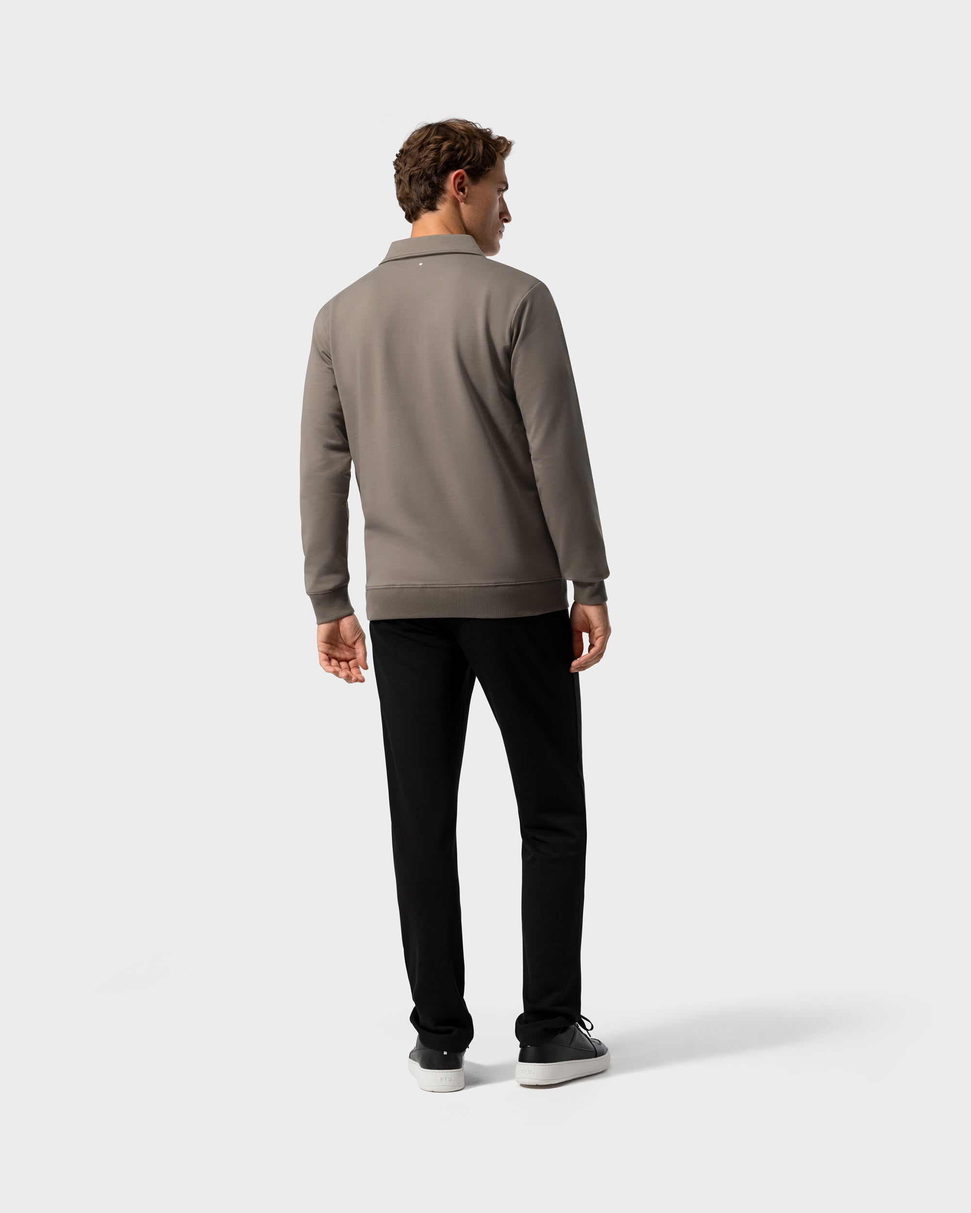 SW 02 Marked Half Zip Desert Taupe 2.0