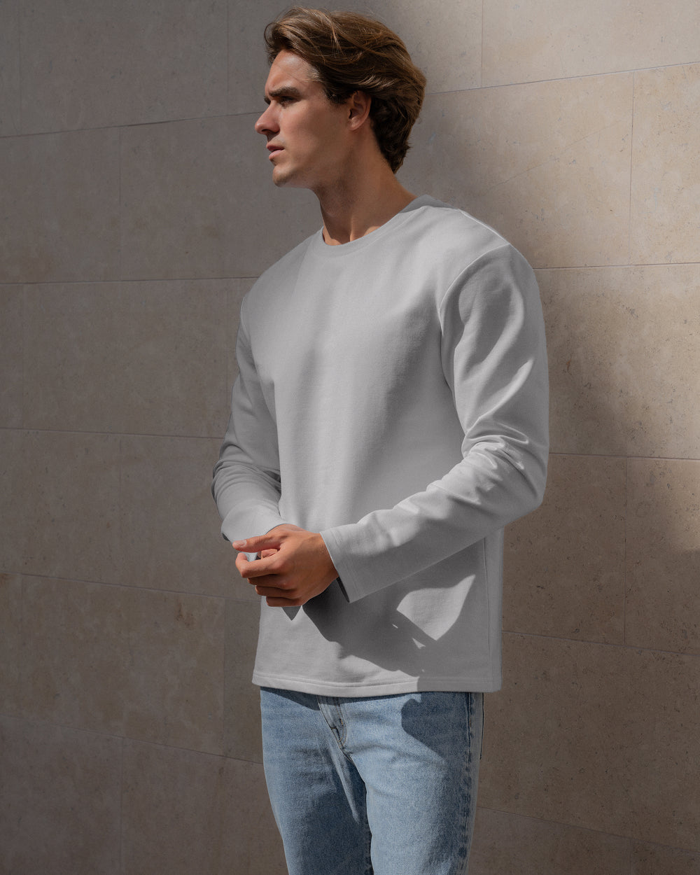 TS 03 Essence Long Sleeve Cement Grey 2.0