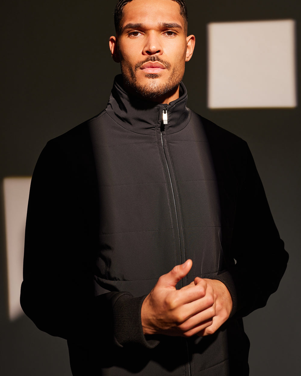 JC 05 Hybrid Blouson Black