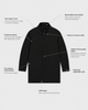 JC 01 Modular Trenchcoat Black