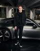TP 02 Essence Black – travel trousers in black Traveller Weave, photo 4