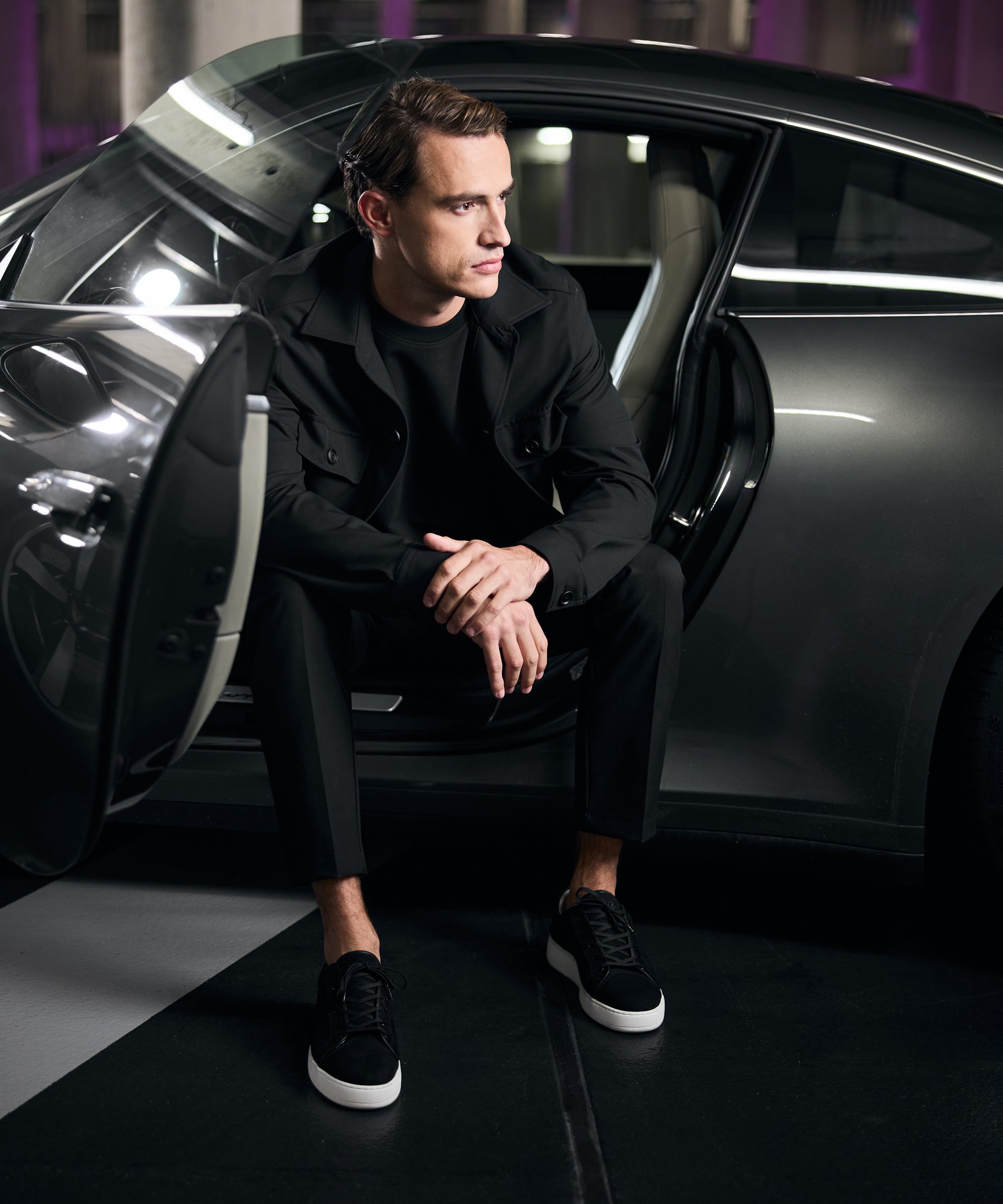 JC 01 & TP 02 Essence Suit Black