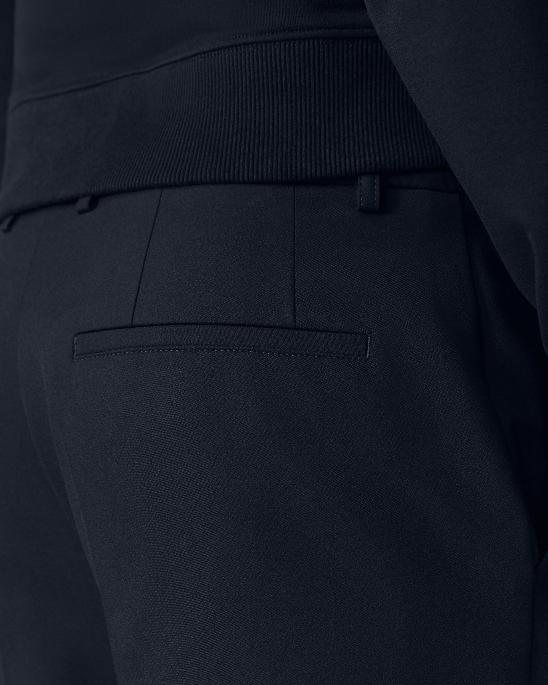 TP 02 Essence Blueberry – travel trousers in blue Traveller Weave, photo 6