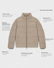JC 02 Puffer Marked Desert Taupe