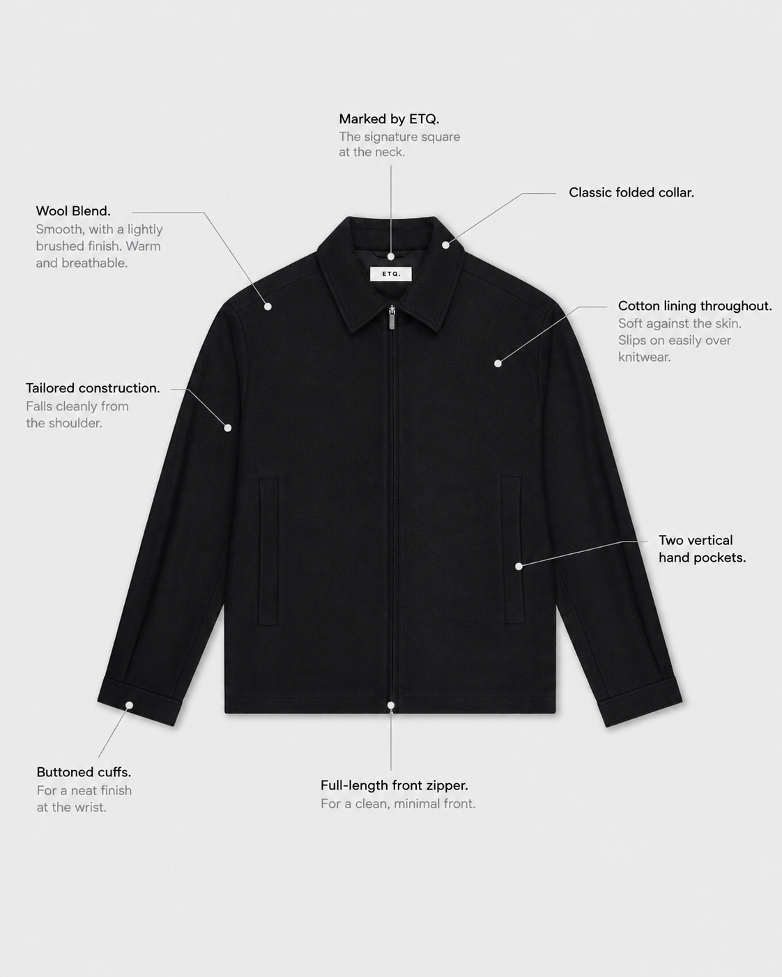 JC 03 Wool Black