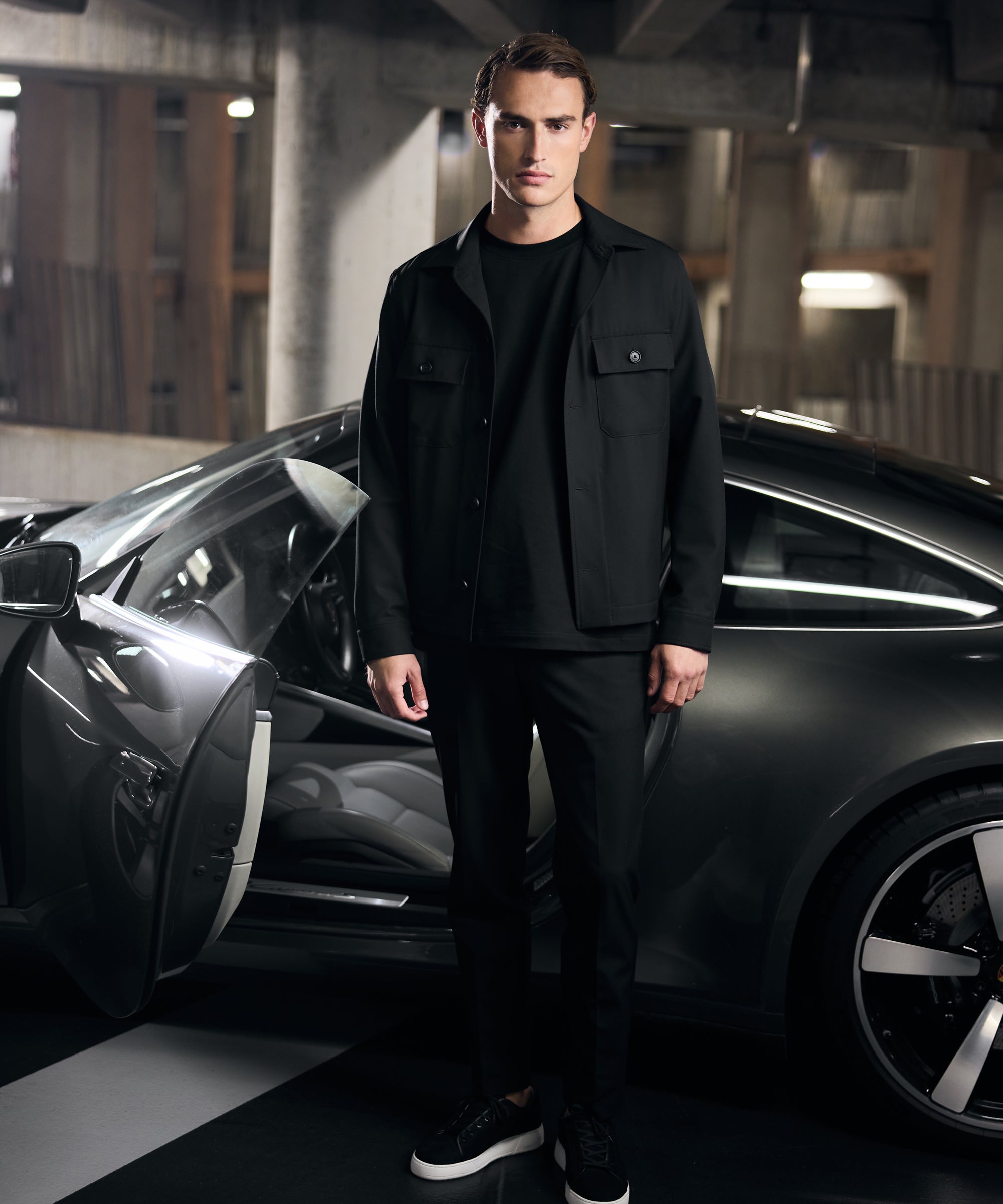 JC 01 & TP 02 Essence Suit Black