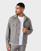 JC 01 Essence Ash Grey – overshirt jacket in grey Traveller Weave