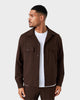 JC 01 Essence Chocolate – overshirt jacket in brown Traveller Weave