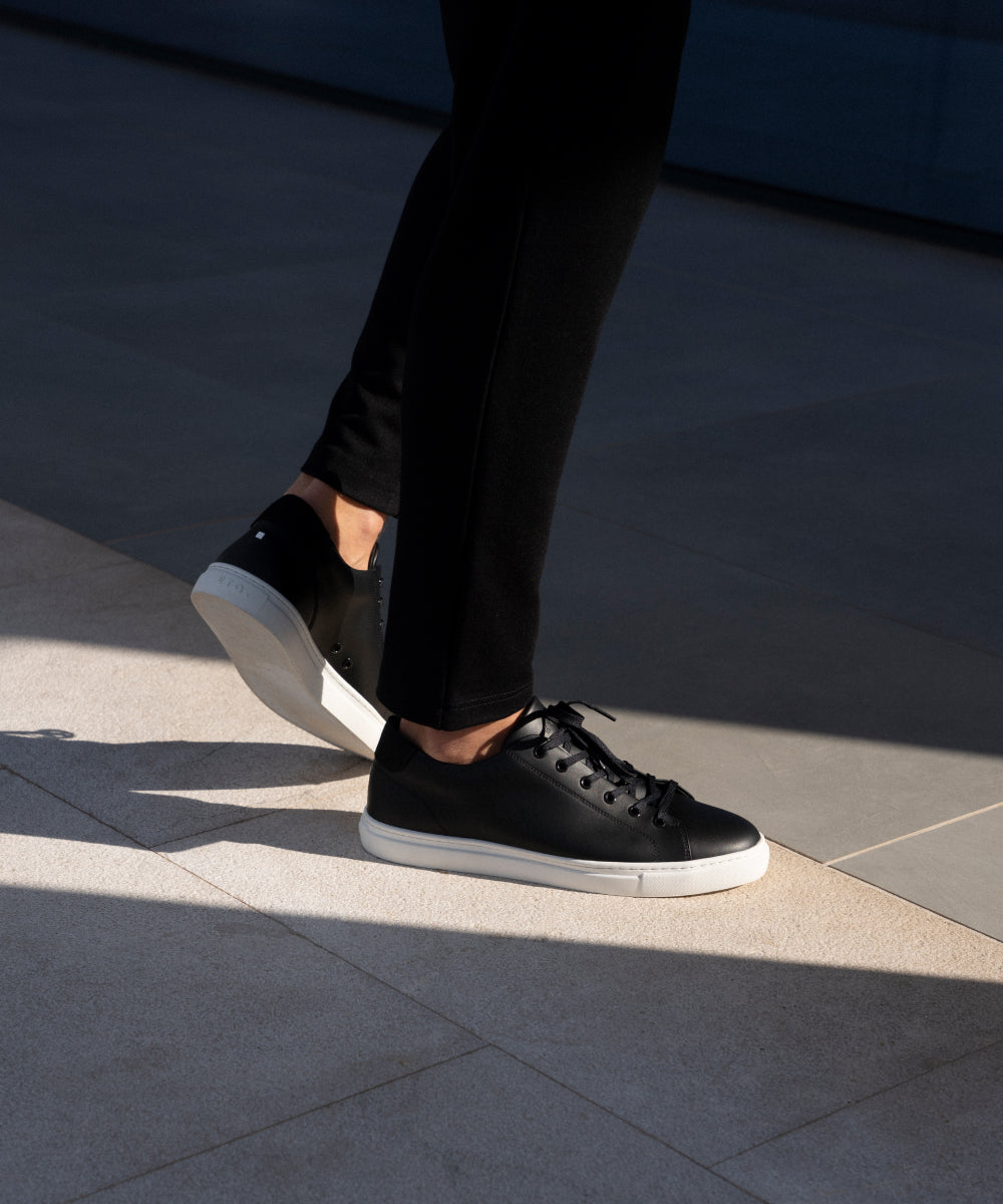 LT 01 Court Lite Premium Nappa Jet Black