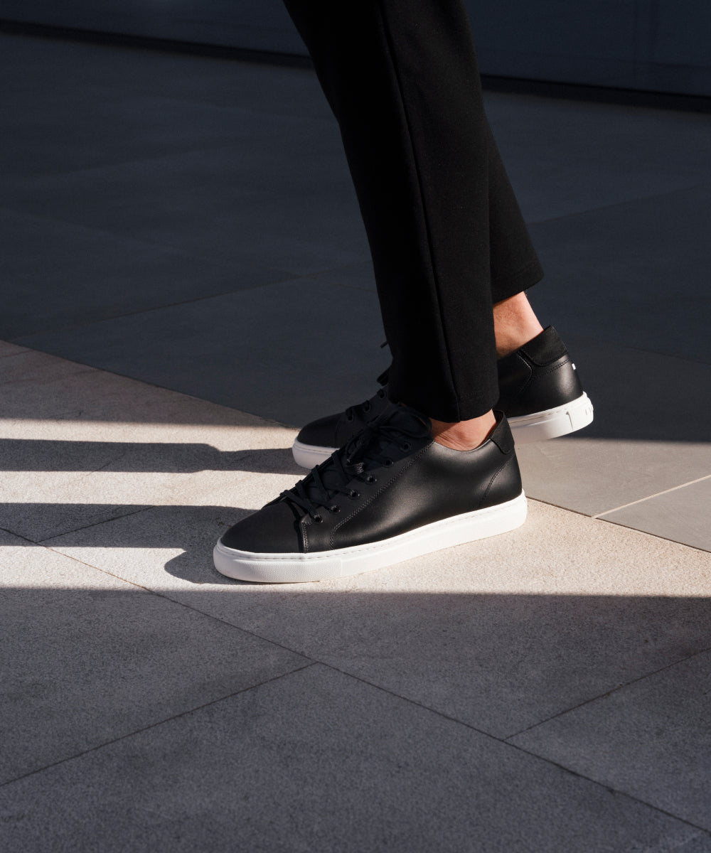 LT 01 Court Lite Premium Nappa Jet Black