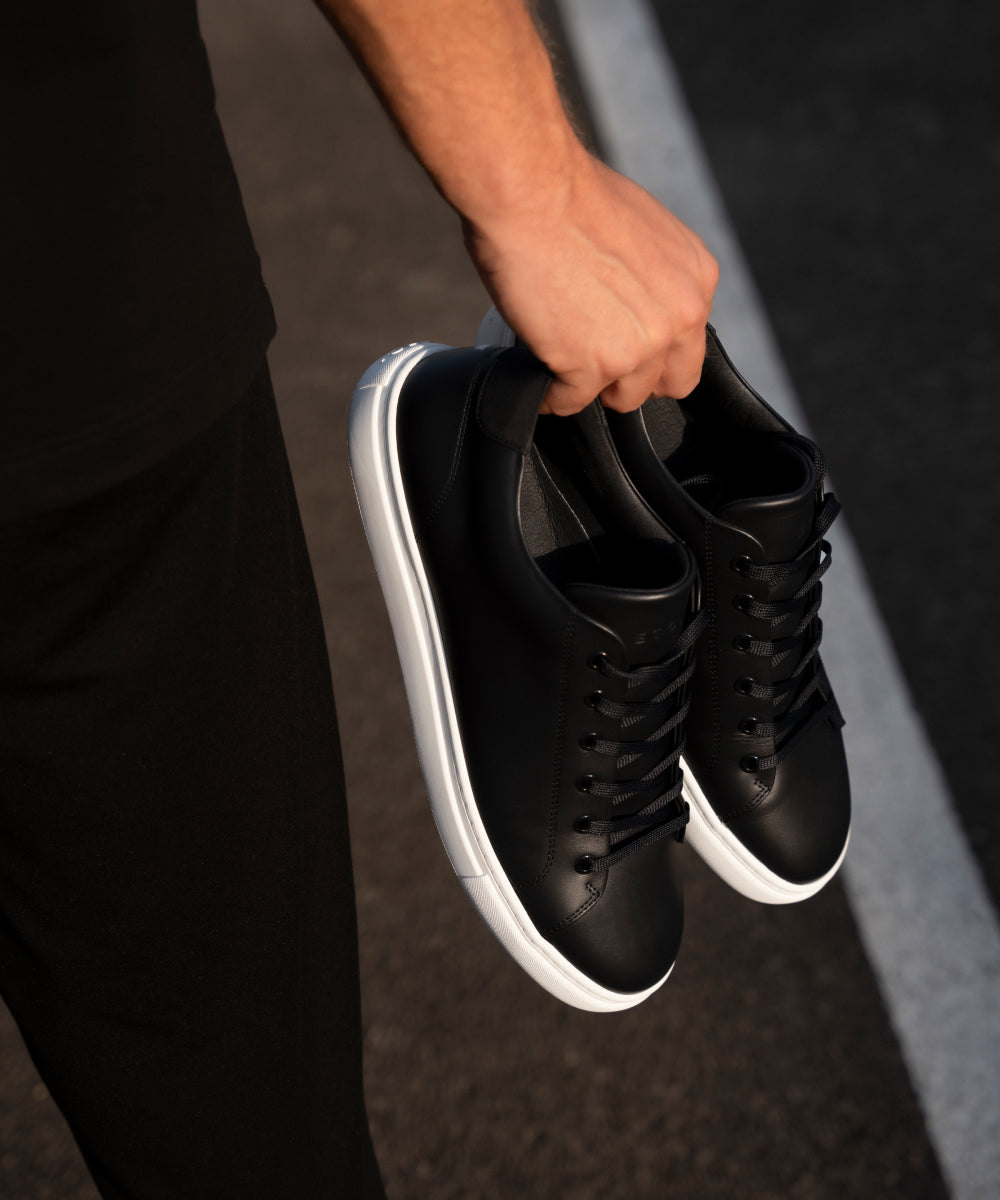 LT 01 Court Lite Premium Nappa Jet Black